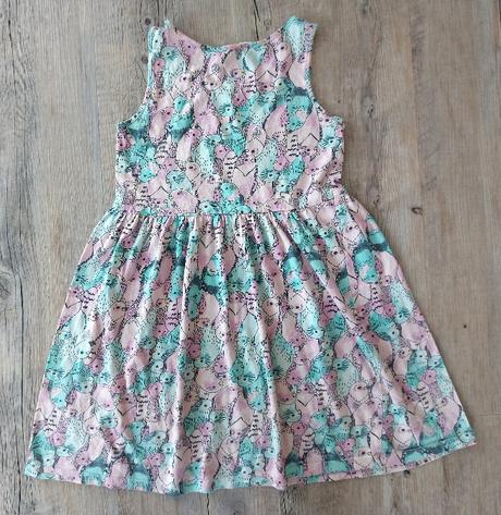 3 x letné šaty h&m, h&m,122