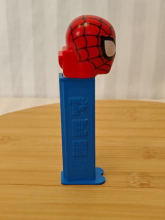 Zberateľský retro dávkovač pez spider man, hungary, 