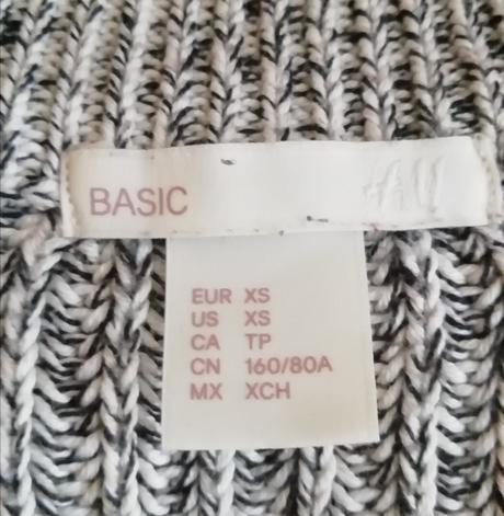 Pulóver., h&m,xs