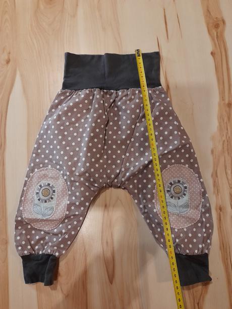 Tenké plátené nohavice, 80