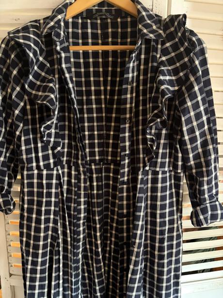 Bavlnené maxi šaty zara, zara,s
