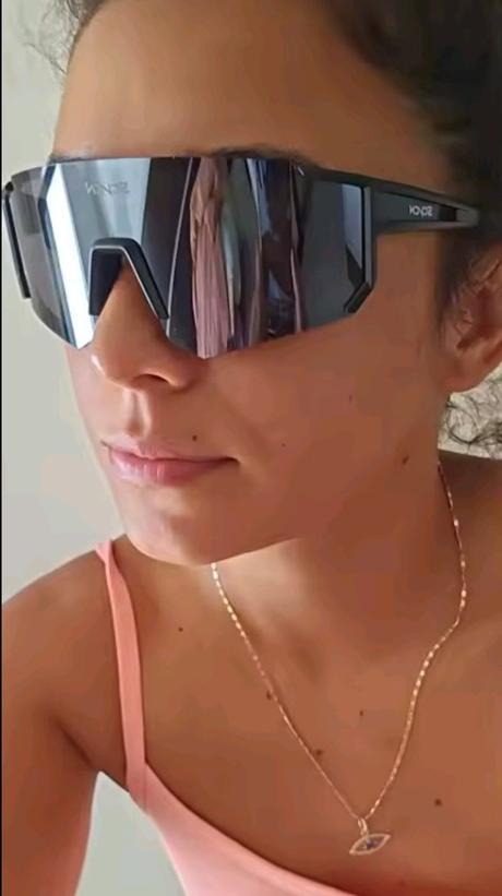 Zrkadlové cyklistické či športové okuliare, 