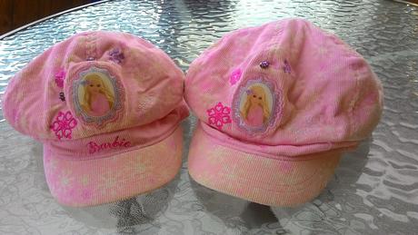 Zateplené baretky, barbie,56