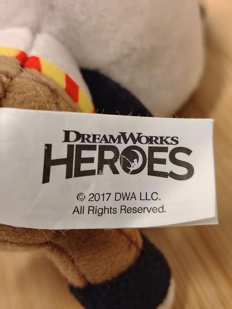 Plyšák kung fu panda, po, dreamworks heroes, 15 cm, 