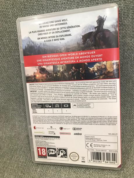 The witcher wild hunt nintendo hra,