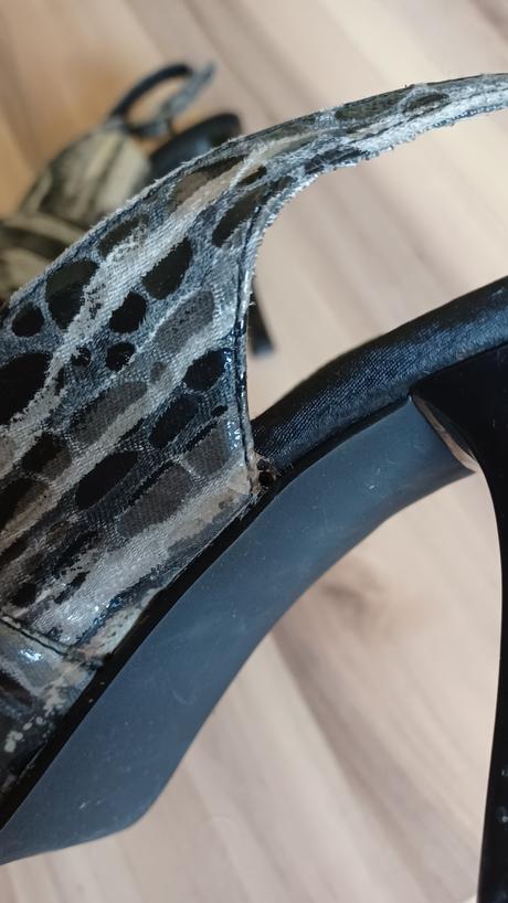 Sandále na opätku, 36