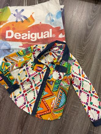 Desigual štylova košela na 5-6 rokov, desigual,110