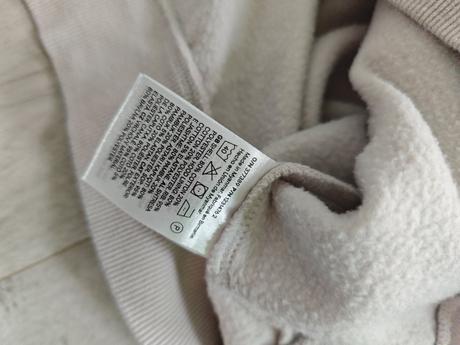 Krémová mikina, h&m,158