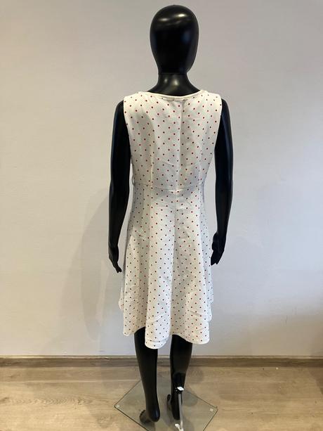 Dámske letné šaty bodkované (xl), xl