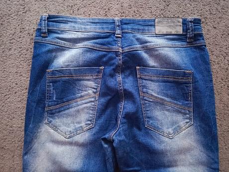 Dámske rifle veľ. l, denim,l