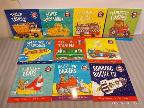 Tony mitton ant parker amazing machines sada nsp23, 