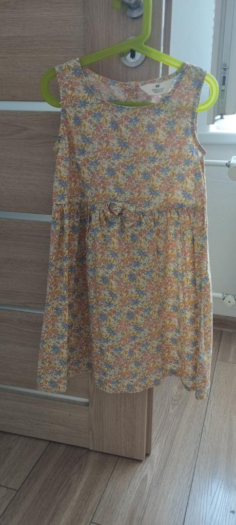 Dievčenské šaty, h&m,128