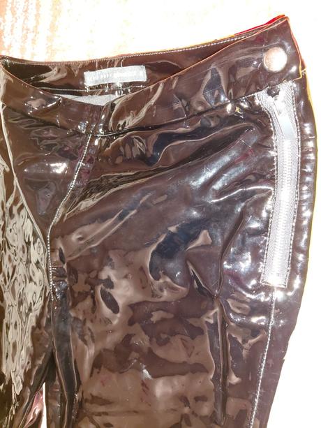 Icona pop ginatricot pvc nohavice 38, 38