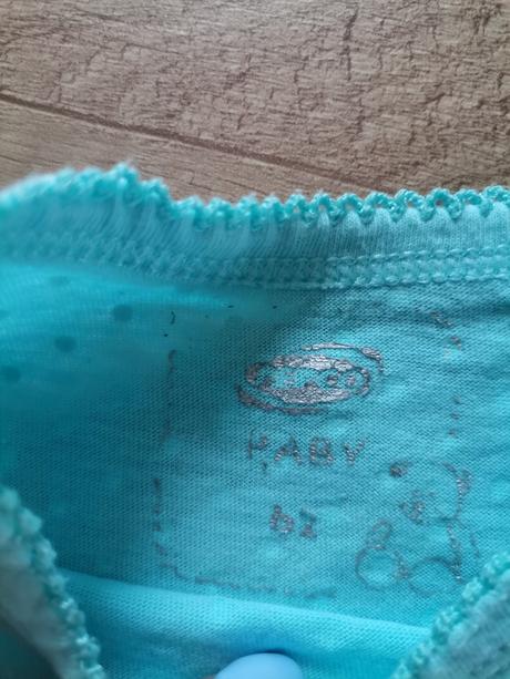 Dievčenské tyrkysové body so zajacikom, pepco,62