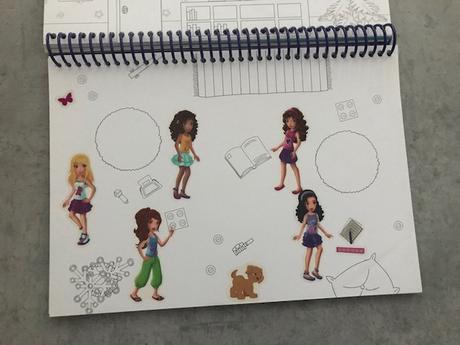 Activity book  lego friends, 