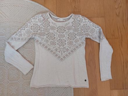 Vlnený sveter béžový h&m, veľ.xs, h&m,xs