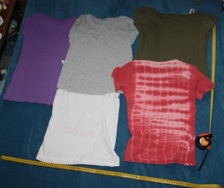 5 x tricko 146/152, 146