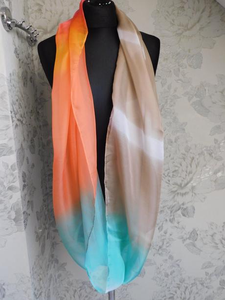 Pekny komínový tenší šál, l