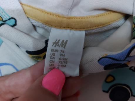 Mikina, h&m,74