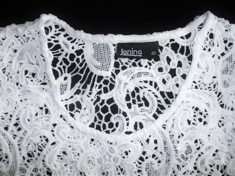 Dierkovaný ažúrový topík janina veľ. 40, 40