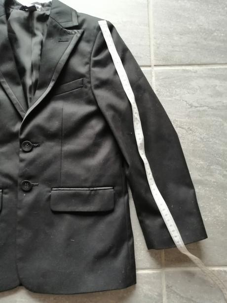 Kvalitné čierne sako ham, v128, h&m,128