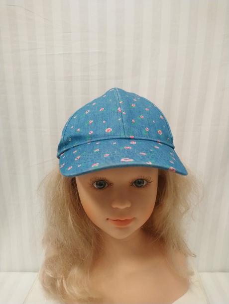 Dievčenská modrá šiltovka č. 503, kids, 4-6r, 52, kids