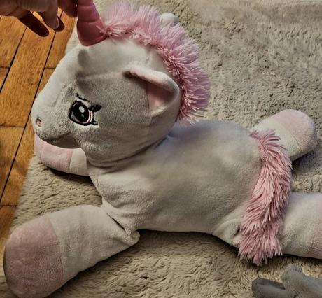 Velky plysovy unicorn,