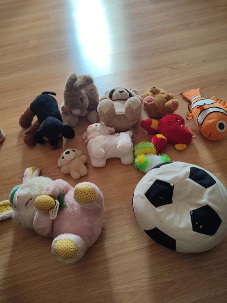 Plyšové hračky - cena spolu, 