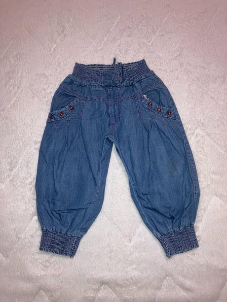 Tenké letné nohavice, 98