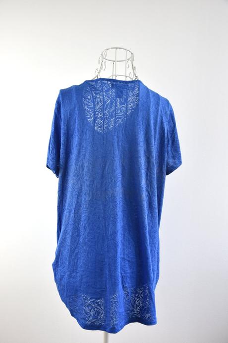 Modre tricko white stag l, l