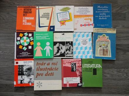 Pedagogická literatúra - knihy,