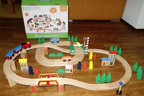 Vláčiková dráha eco toys, 