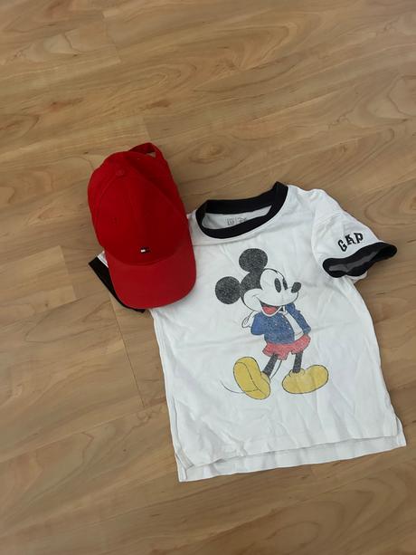 Šiltovka tommy hilfiger +tricko gap, tommy hilfiger,116