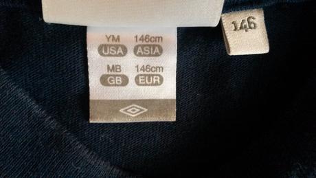 Tričko , umbro,146