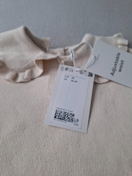 Dvojdielna súprava z rebrovaného bavlneného úpletu, h&m,92