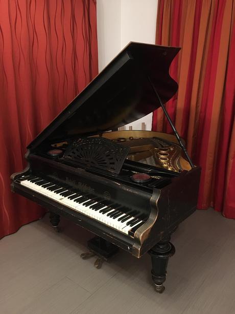 Rudolf stelzhammer starožitný klavír, 