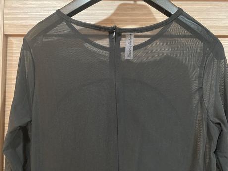 Krajkové šaty čierne, m