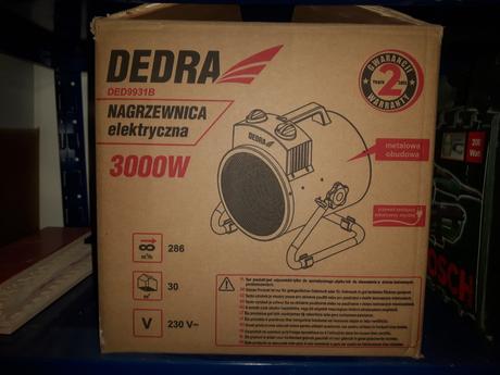 Elektrický ohrievač dedra 3000w - vypožička,