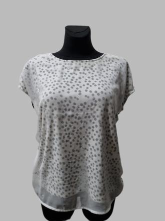 Bodkovaná blúzka krátky rukáv, street one,42