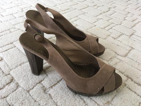 Semišové letné topánky - nenosené, veľ.39, graceland,39