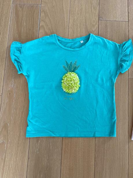 Tricka s ananasom a flitrovanymi vcielkami, palomino,128