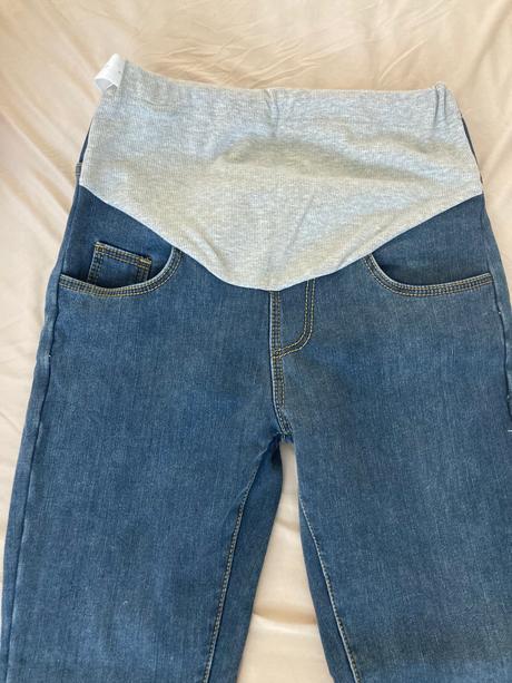 Tehotenske rifle jeansy, m