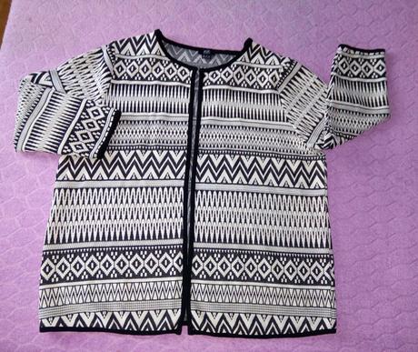 Vzorovaný kardigán, f&f,48