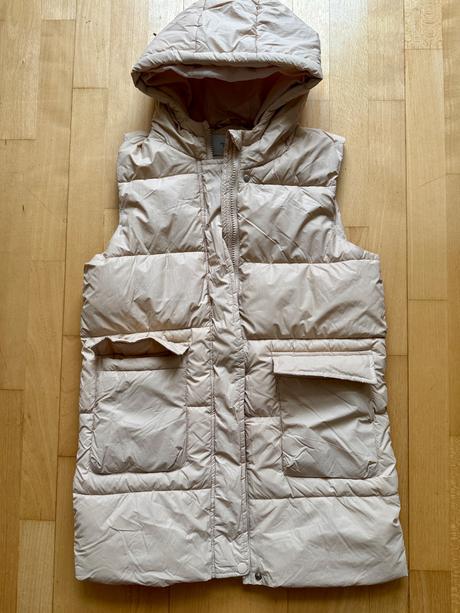 Dlhá zateplená vesta, reserved,146