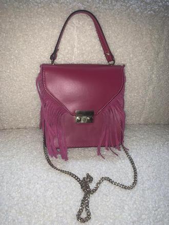 Kožená crossbody kabelka,