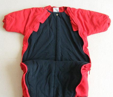 Cerveny chlapcensky overal, dimo,62