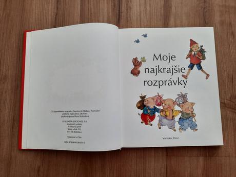 Kniha "moje najkrajšie rozprávky", 
