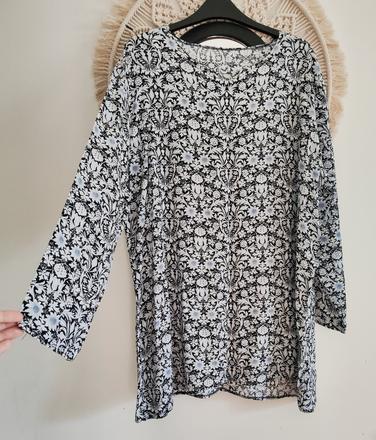 Vzorovaná blúzka, xl