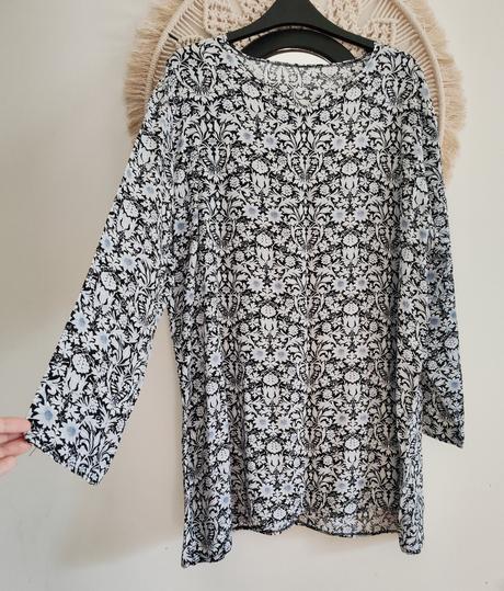 Vzorovaná blúzka, xl