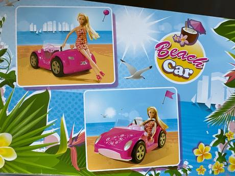 Auto s babikou steffi typu barbie, 